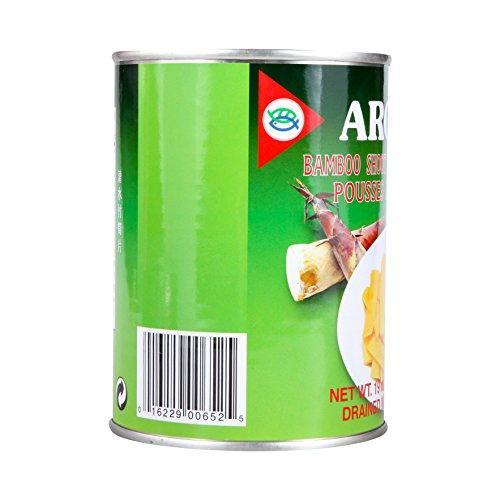 Aroy-D, Bamboo Shoots (Slices) in Water, 19 oz - Mighty Depot