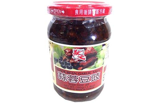 Master, Soja Noir Ail (Black Bean Garlic Sauce), 13.4 oz (Pack of 3) - Mighty Depot