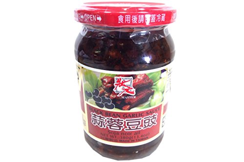 Master, Soja Noir Ail (Black Bean Garlic Sauce), 13.4 oz (Pack of 3) - Mighty Depot