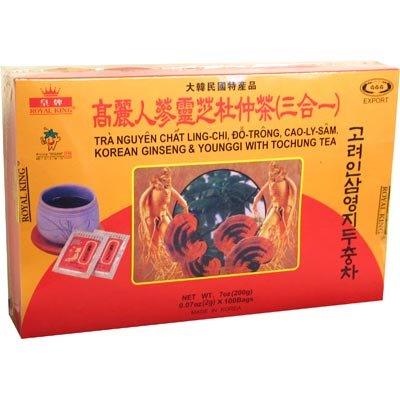 Korean Ginseng&younggi with Tochung Tea 0.07ozx100bags - Mighty Depot
