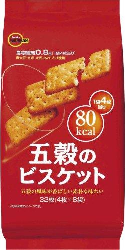 Bourbon five grains 32 sheets of biscuits (four X8 bags) X6 bags - Mighty Depot