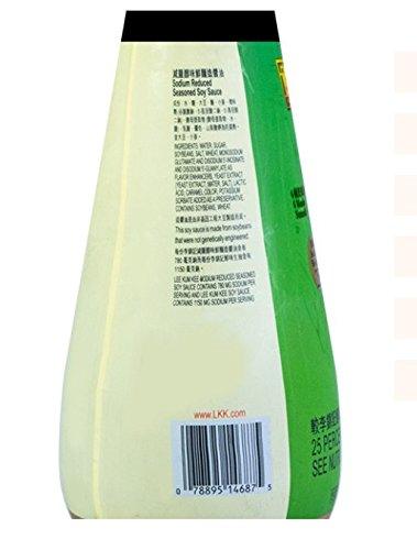 LeeKumKee Sodium Reduced Seasoned Soy Sauce - Mighty Depot