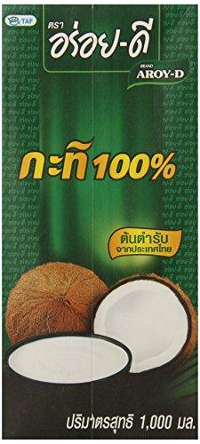 AROY-D 100% Coconut Milk - 33.8 oz packages (3-pack) - Mighty Depot
