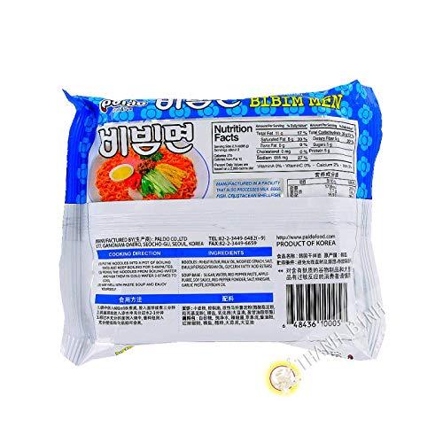 Paldo Bibim Men Korean Spicy Oriental Style Noodle, 22.90 Oz - Mighty Depot