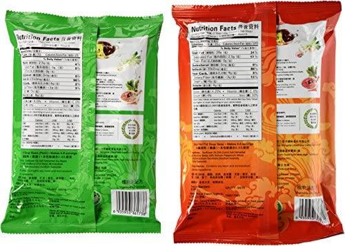 Little Sheep Mongolian Hot Pot Soup Base Variety Value Package (Two Packs, Hot + Plain) - Mighty Depot