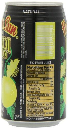 Hawaiian Sun Lilikoi, Passion Fruit, 11.5-Ounce (Pack of 24) - Mighty Depot