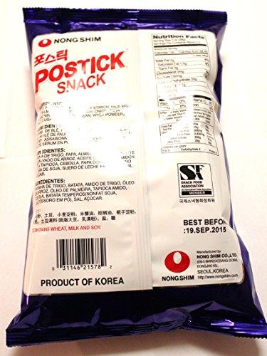 Nong Shim Postick Snack French Fried Potato Chips 70g (Pack of 4) - Mighty Depot