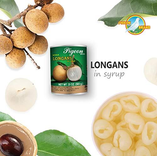 Pigeon Brand Longans in Syrup 20oz, 2 Pack - Mighty Depot