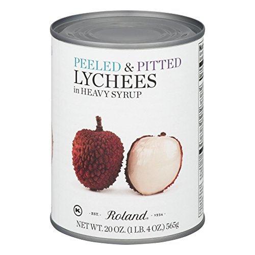 Roland Lychees In Heavy Syrup, 20 oz - Mighty Depot