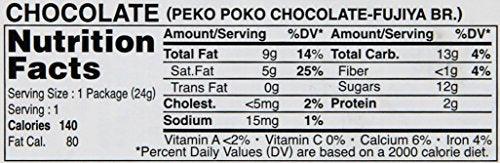 Fujiya Peko Poko Chocolate Lollipop, 0.84 Ounce - Mighty Depot