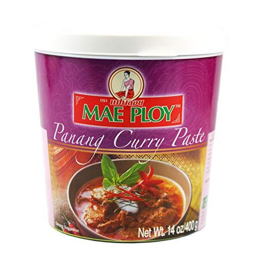 Thai Panang Curry Paste by Mae Ploy - 14 oz (14 ounce) - Mighty Depot