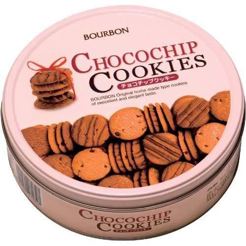 Bourbon Chocochip Cookies with Box Net Wt. 11oz/312g - Mighty Depot
