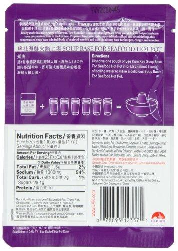 Lee Kum Kee Soup Base For Seafood Hot Pot, 1.8-Ounce Pouches (Pack of 12) - Mighty Depot