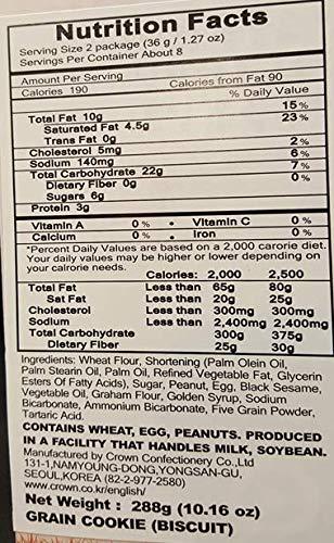 Crown Cookie(5 Grain)Large, 0.8 Fl Ounce - Mighty Depot