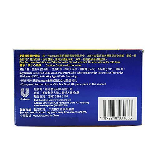 Lipton Hong Kong Style Gold Instant 3 in 1 Milk Tea Rich and Smooth - Mighty Depot