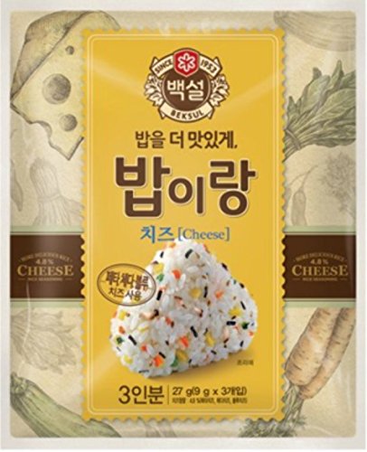 CJ Beksul Furikake Rice Seasoning Mix, 0.85Oz (Cheese Mix, 6 Pack) - Mighty Depot