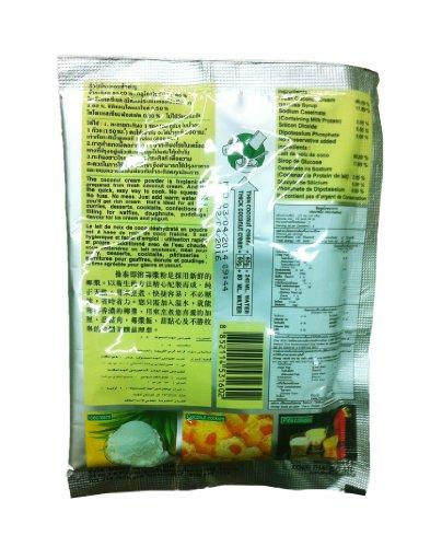 60g Coconut Milk Cream Powder for Asian Recipes, Desserts, Curry, Cakes. - Mighty Depot