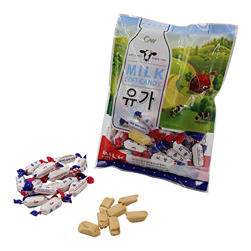 Cheongwoo, Milk Soft Candy, 14.11 Ounce - Mighty Depot