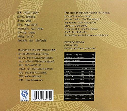 High Mountain OoLong Tea - (100 Teabags) - Mighty Depot