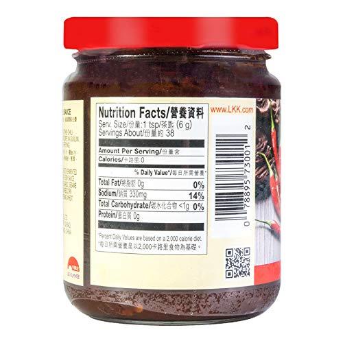 LEE KUM KEE Guilin Style Chili Sauce 8oz (226g)香港李锦记 桂林风味辣椒酱 (1 Pack) - Mighty Depot