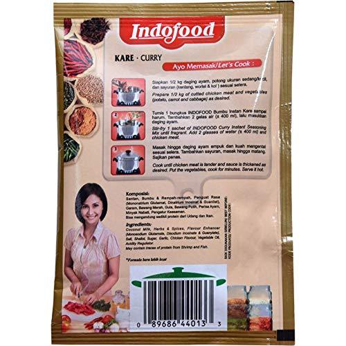 Instant Seasoning Mix Authentic Indonesian Recipe for Curry (10 x 45 g) - Mighty Depot