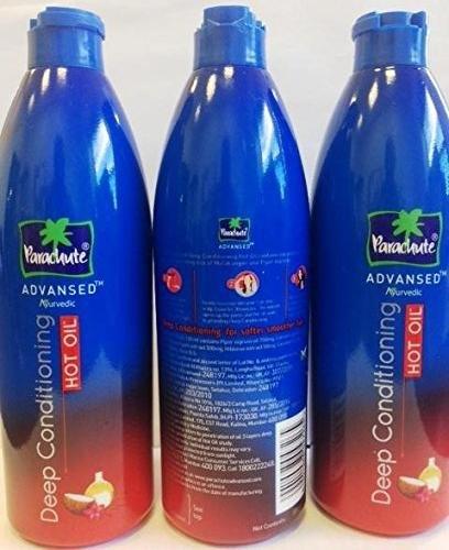 Parachute Advansed Hot Oil- Deep Conditioning- 300 ml Pack of 3 - Mighty Depot