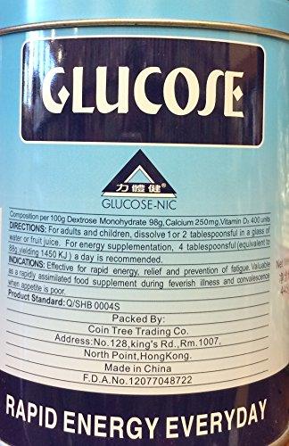 15.69oz Glucose - NIC Rapid Energy Everyday Supplement, Pack of 1 - Mighty Depot