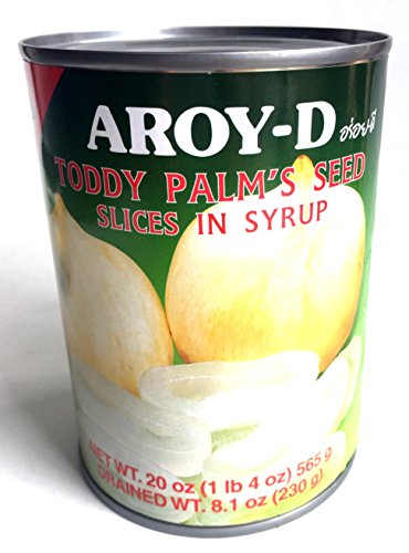 Fruits in Syrup (Sliced Toddy Palm Seed) 20oz (Pack of 6) - Mighty Depot