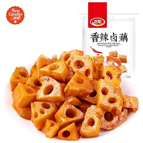 卫龙卤藕藕片藕丁香辣味180g 卤味特产休闲小吃独立小包装零食品 - Mighty Depot