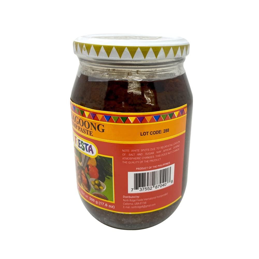 Barrio Fiesta Ginisang Bagoong Sauted Shrimp Paste Regular Pack of Two 17 Oz Per Jar - Mighty Depot