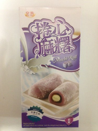 Royal Family Mochi Roll, Taro Milk (Pack of 3) - Mighty Depot