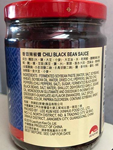 Lee Kum Kee Chili Black Bean Sauce, 8.1 Ounce (pack of 6) - Mighty Depot