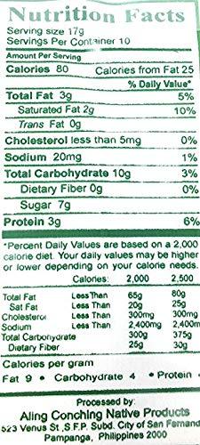 Aling Conching Polvoron Toasted Wheat Cake Plain Pack of 3 - Mighty Depot