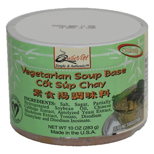Quoc Viet Foods Vegetarian Soup Base 10oz Cot Sup Chay Brand - Mighty Depot