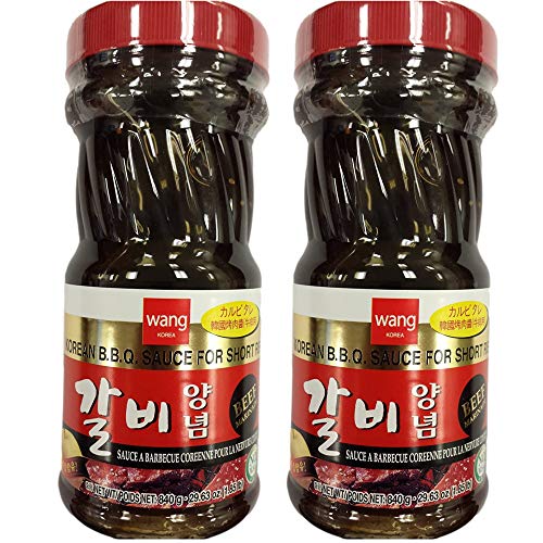 Wang Korean Beef B.B.Q. Sauce for Short Rib X2 - Mighty Depot