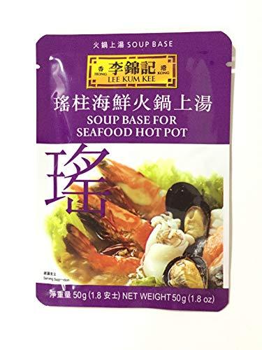 Lee Kum Kee Soup Base for seafood hot pot 4 PACK (1.8 oz each) - Mighty Depot