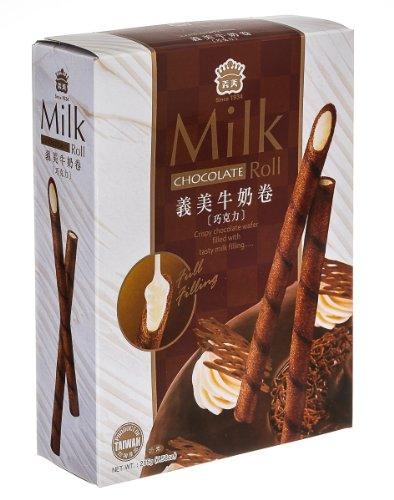 I Mei Milk Roll Family Pack, Chocolate, 11 Ounce - Mighty Depot