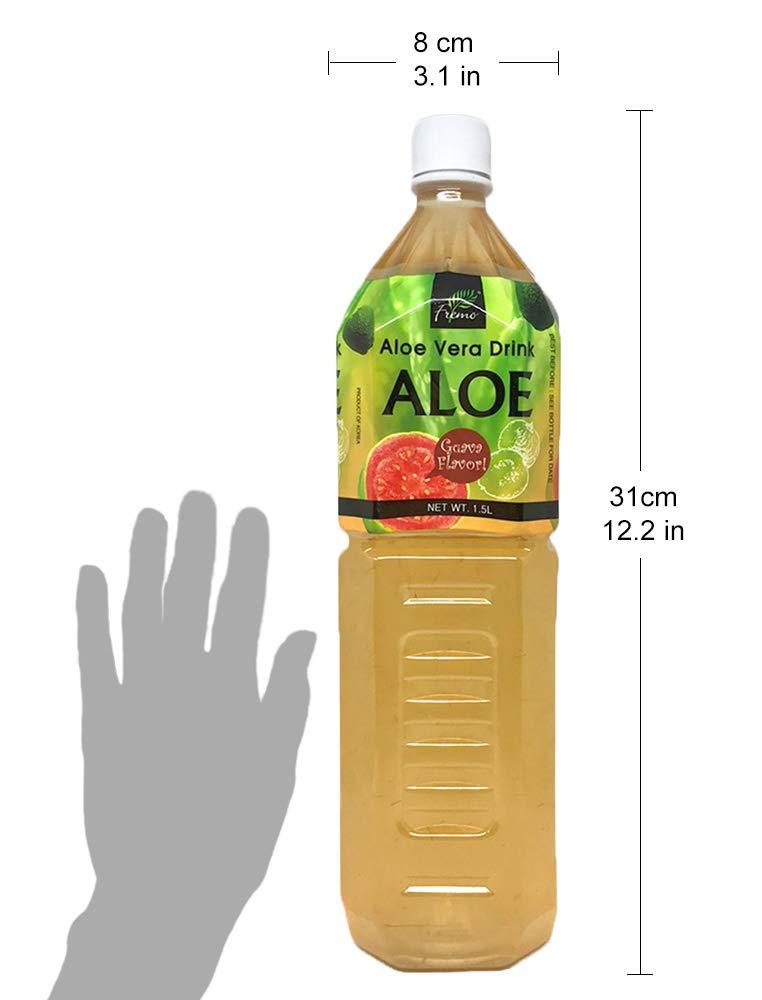 Fremo, Aloe Vera Drink (Guava) (1.5 liter), 50.72 oz - Mighty Depot