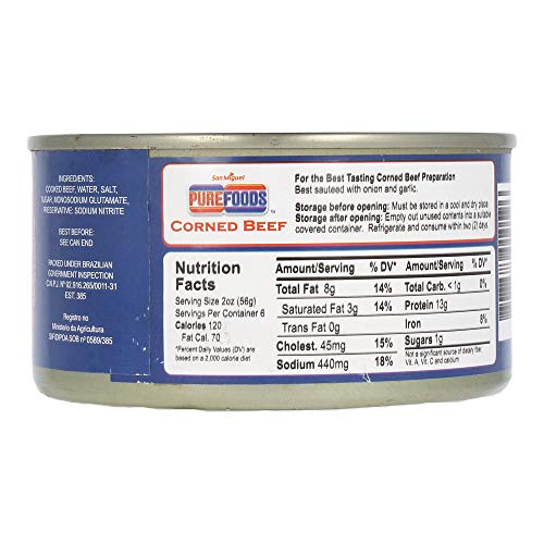 Purefoods Corned Beef with Chunks - Mighty Depot