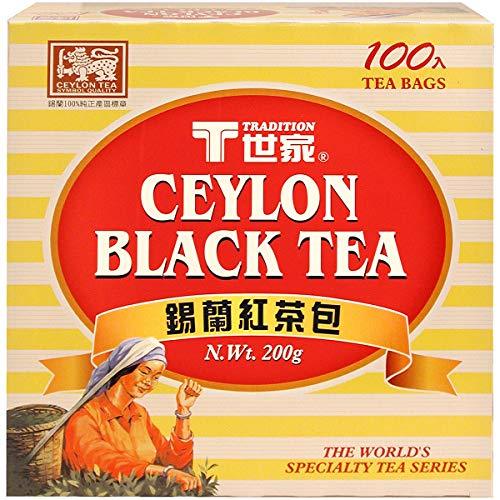 Tradition Tea, Ceylon Black Tea, 100-Count Boxes (Pack of 4) - Mighty Depot