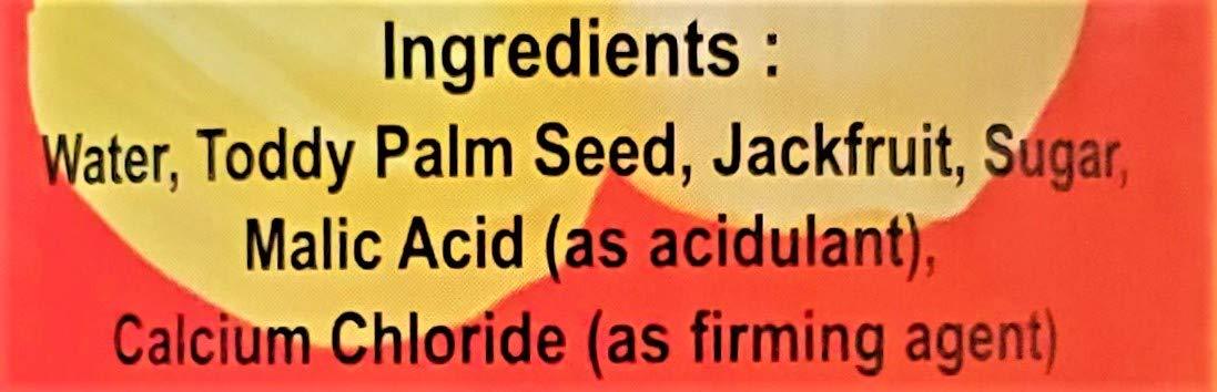 Chaokoh Toddy Palm Seed Mixed with Jackfruit (2 Pack, Total of 40oz) - Mighty Depot