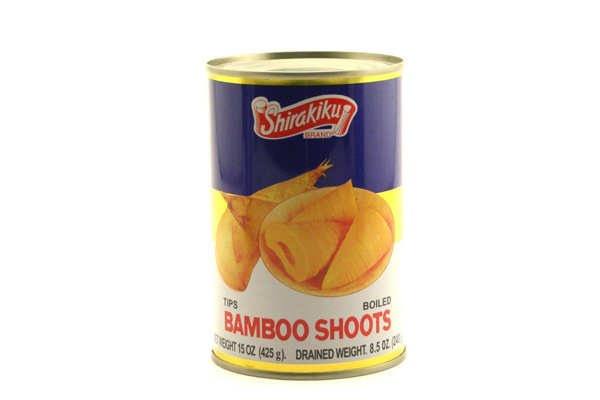 Shirakiku, Boiled Whole Bamboo Shoot Tips, 8.5 Ounce - Mighty Depot