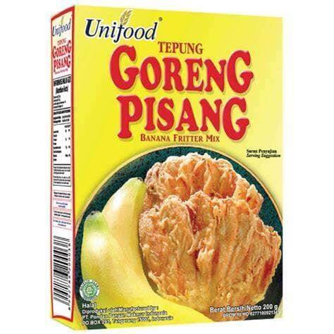 Unifood Tepung Goreng Pisang (Banana Fritter Mix) - 7.05oz (Pack of 3) - Mighty Depot