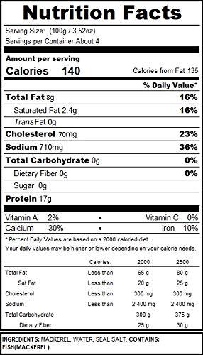 Dongwon, Canned Mackerel, 14.10 Ounce - Mighty Depot