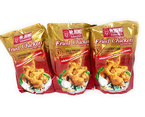 Mr.Hung Fried Chicken Pepper And Garlic Batter Mix 500g (pack of 3) - Mighty Depot