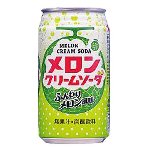 Tominaga Foods Melon Cream Soda 350ml×24 - Mighty Depot