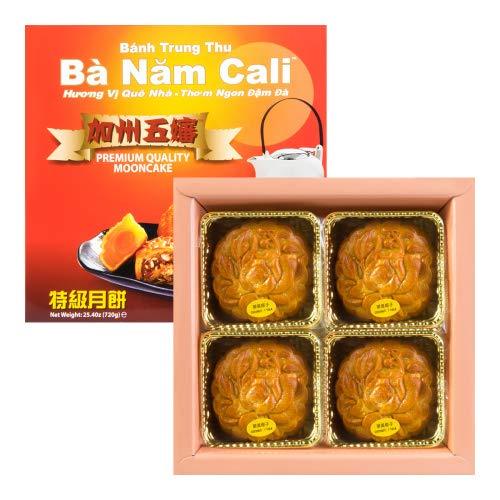 Ba Nam Cali Mooncake - Coconut (1 Yolk) - Mighty Depot