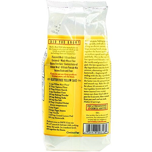 Bob's Red Mill Gluten Free White Rice Flour, 24 Oz (4 Pack) - Mighty Depot