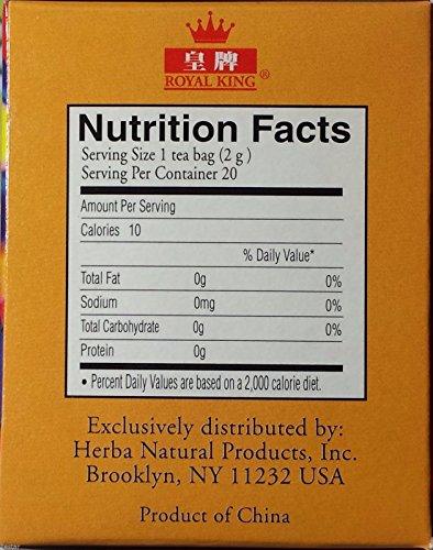 5 BOXES ROYAL KING Men plus king power tea (20 tea bags EACH BOX) - Mighty Depot