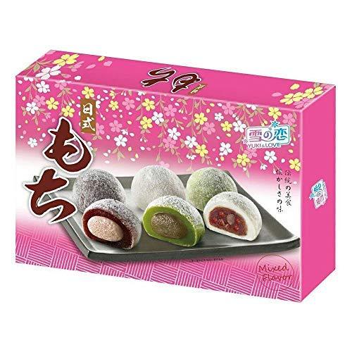 Japanese Style Mochi (Mixed) 300g / 10.6 oz by Yuki & Love - Mighty Depot